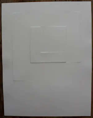 Harry van Kuyk - Reliëfdruk: Geometrische compositie kopen? Bied vanaf 195!