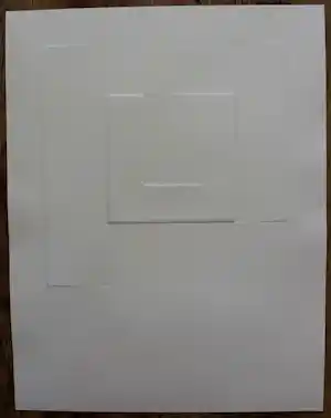 Harry van Kuyk - Reliëfdruk: Geometrische compositie kopen? Bied vanaf 195!