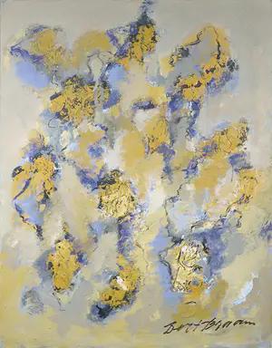 Bert Braam - Acryl op doek, Zonder titel kopen? Bied vanaf 1!