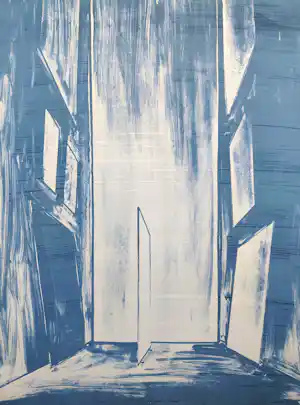 Jeroen Henneman - Glas en gevels, litho verkocht voor € 95!
