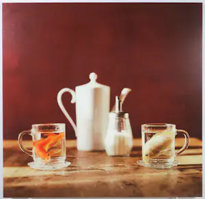 Eva Roovers - Foto op aluminium, High Tea kopen? Bied vanaf 70!