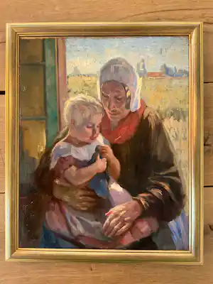 Heinrich Martin Krabbe - Moeder met kind kopen? Bied vanaf 950!