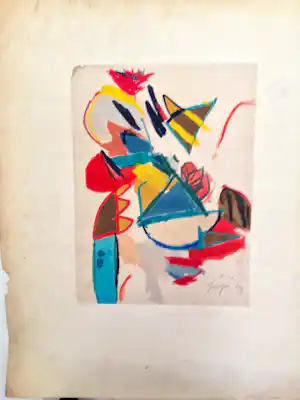 Jurjen de Haan - Meisje, vroege gouache kopen? Bied vanaf 100!