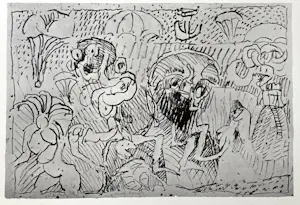 Pierre Alechinsky - 'Ecouter dessiner' kopen? Bied vanaf 1!
