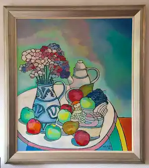 Toon Tieland - Stilleven met Anemonen kopen? Bied vanaf 5000!