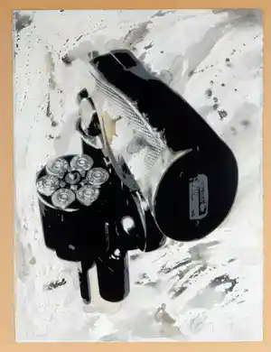 Robert Longo - ".38", from the portfolio 'Hope and optimism' verkocht voor € 2895!