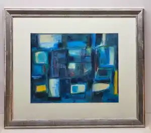 Jaap Nanninga - Abstracte compositie verkocht voor € 2400!