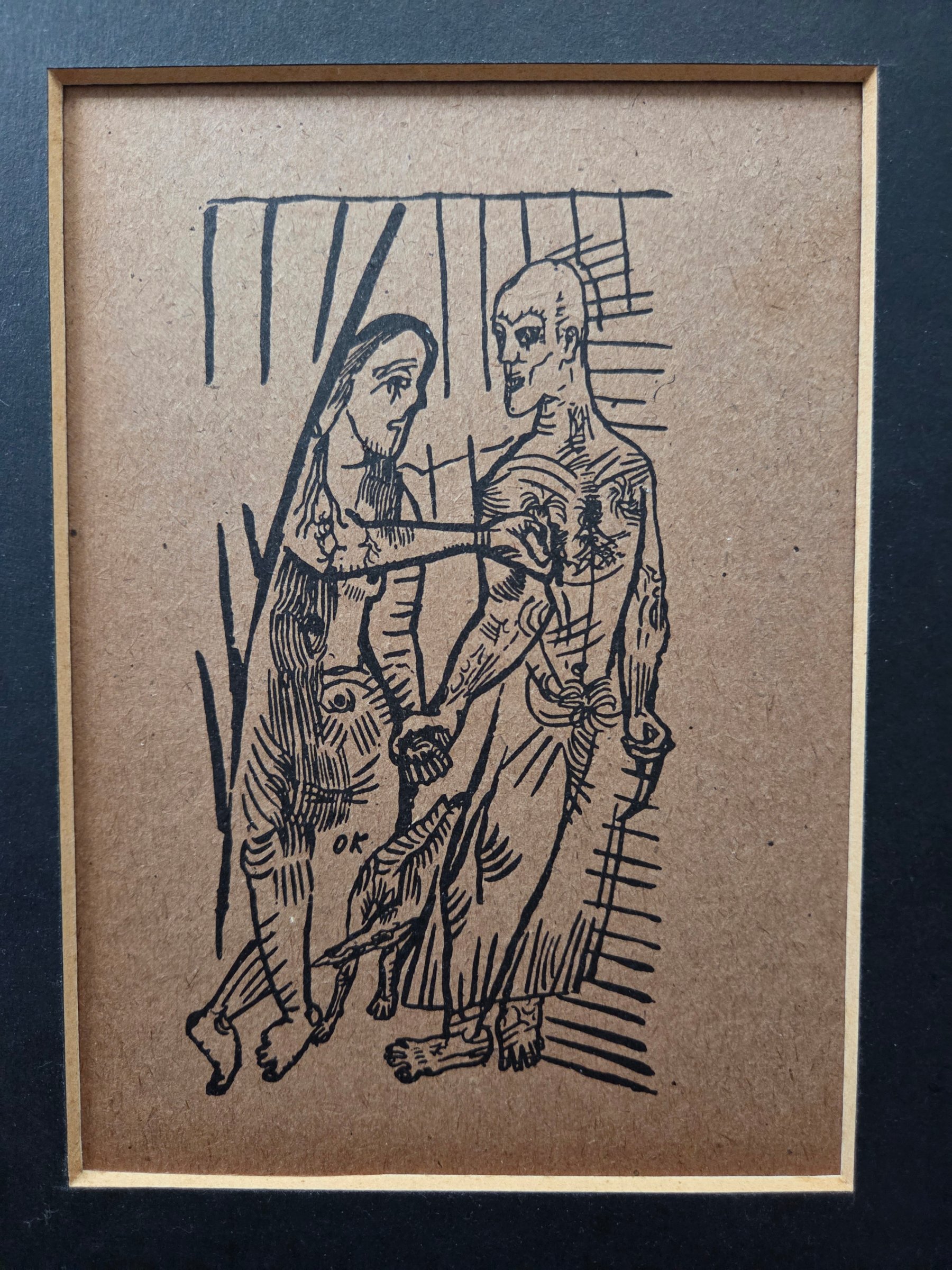 Oskar Kokoschka - Figuren. Man en vrouw. kopen? Bied vanaf 59!