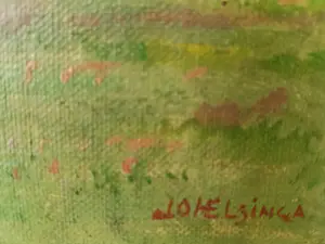 Johannes Elsinga - Landschap kopen? Bied vanaf 400!