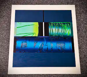 Rita Lentz - in zeer kleine oplage (5/9) gemaakte handgekleurde houtdruk - gesigneerd kopen? Bied vanaf 41!