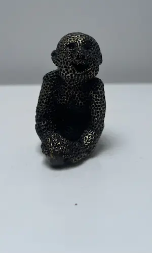 Carolein Smit - Bronzen sculptuur | Kind met bal kopen? Bied vanaf 150!