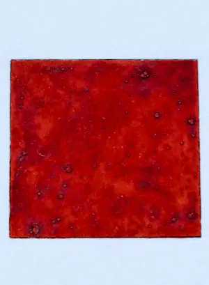 lucio Pozzi - befaamd Italiaans beeldend kunstenaar Aquarel "Red Square" potloodgesigneerd kopen? Bied vanaf 184!