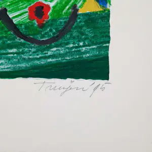 Hans Truijen - zeefdruk - Bloemen voor Gea 1/150 - 1995 - 25773 kopen? Bied vanaf 75!