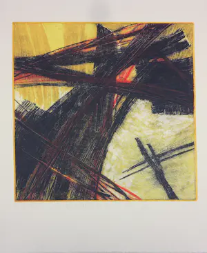 Nicol Rodriguez - Etsen, Lot van 19 abstracte composities kopen? Bied vanaf 150!