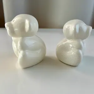 Boch Frères Keramis - & Royal Boch - Twee beertjes oud en nieuw - design Rik Delrue kopen? Bied vanaf 55!