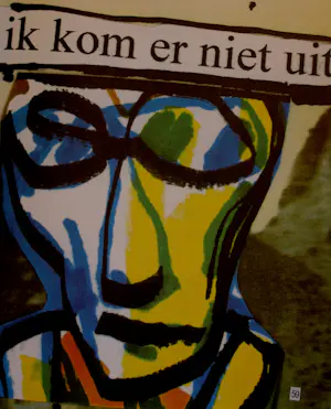 Herman Brood - Zeefdruk met boek: Woedend licht - 2000 kopen? Bied vanaf 150!