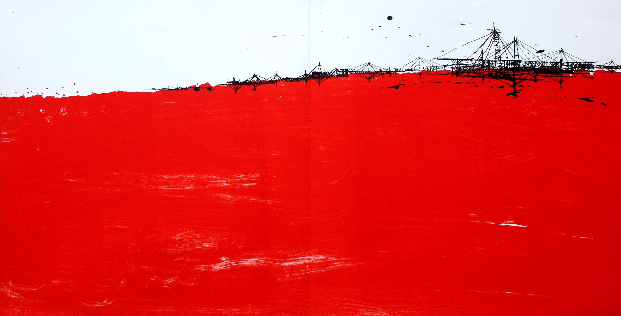 Constant - litho: New Babylon - 1963 verkocht voor € 660!