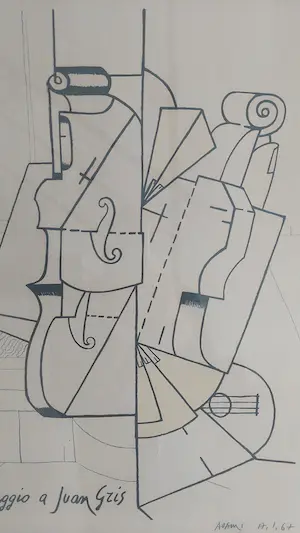 Valerio Adami - Omaggio a Juan Gris kopen? Bied vanaf 80!