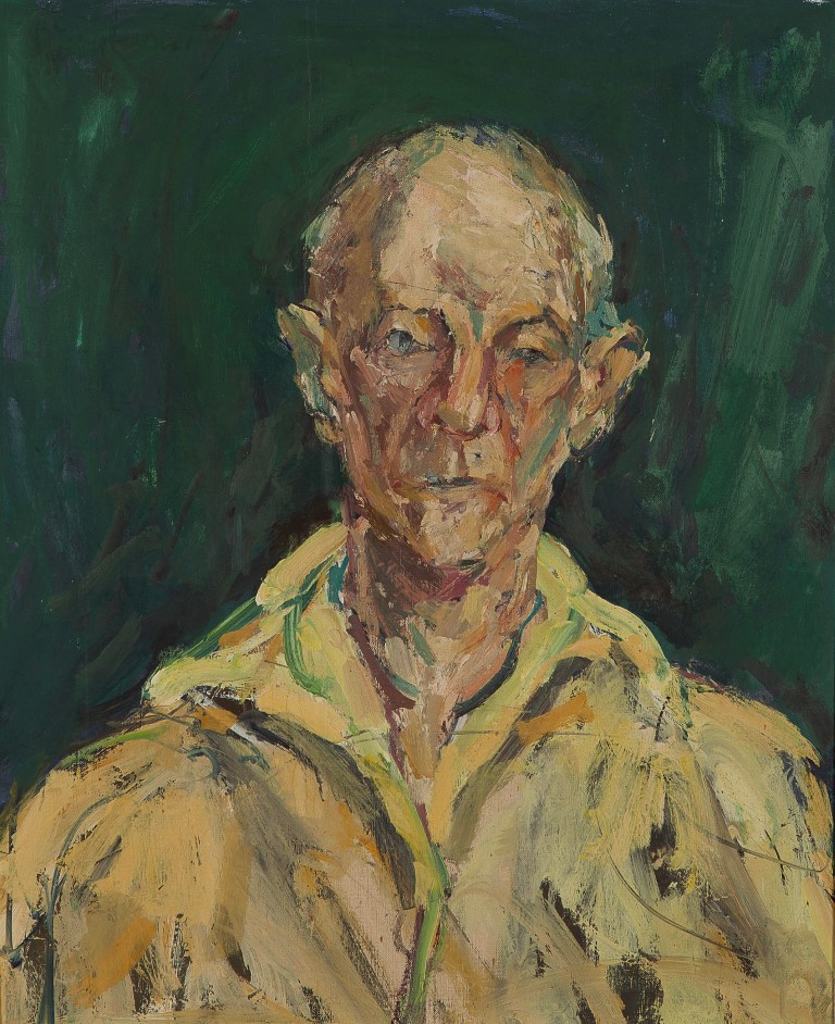 Steven Kwint - Vereenzaming - 1962 - Olieverf op doek - Gesigneerd Achterzijde - BKR Amsterdam verkocht voor € 257!
