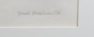 Paul Overhaus - Houtsnede, Winter op de Wadden kopen? Bied vanaf 1!
