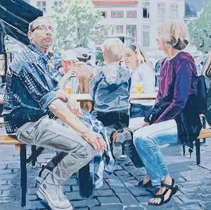 Roel van Daal - 'Happy familie' met lijst! kopen? Bied vanaf 65!