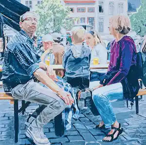Roel van Daal - 'Happy familie' met lijst! kopen? Bied vanaf 65!