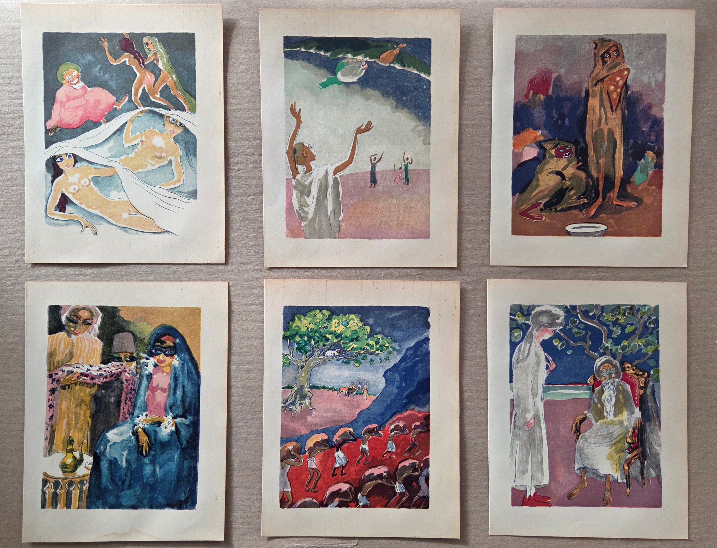 Kees van Dongen - 1001 Nacht. Zes houtgravures. Naakt.. kopen? Bied vanaf 75!
