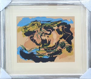Karel Appel - Composition - nieuwe lijst! kopen? Bied vanaf 465!