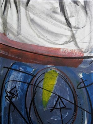 Rob van der Vijgh - Architect en Beeldend Kunstenaar GROTE Litho "le Lit" kopen? Bied vanaf 1!