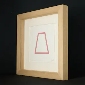 Sol LeWitt - Zeldzame Zeefdruk „Five Geometric Figures in Five Colors“ - Exclusief ingelijst kopen? Bied vanaf 780!