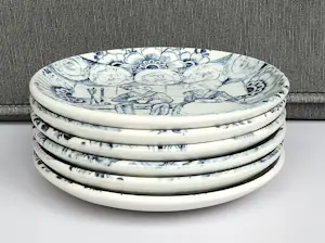 Royal Boch - Boch Belgium Delfts - Kleine bordjes (6) kopen? Bied vanaf 20!