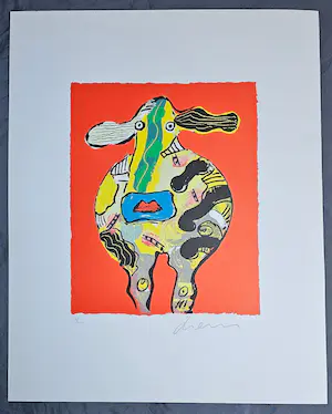 Peter Diem - Cow - handgesigneerd - 250 ex. kopen? Bied vanaf 49!