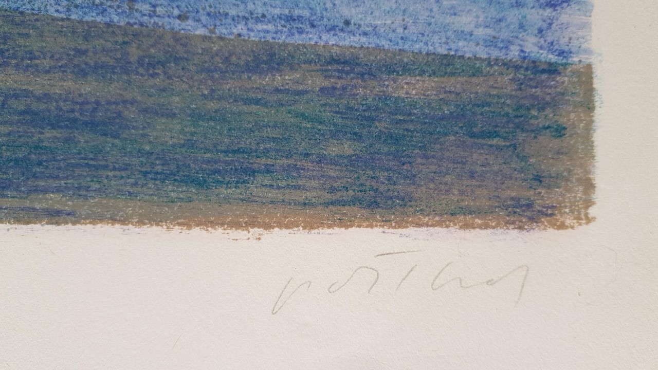 Niet of onleesbaar gesigneerd - zeefdruk, wad, onbekende signatuur kopen? Bied vanaf 1!