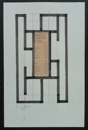 Siep van den Berg - Zonder begeleiding...#tekening + Collage # 1995, mint kopen? Bied vanaf 79!