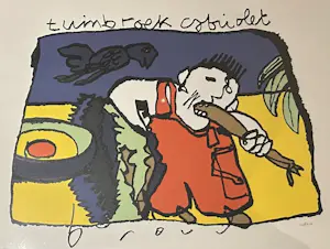 Herman Brood - Tuinbroek Cabriolet kopen? Bied vanaf 295!