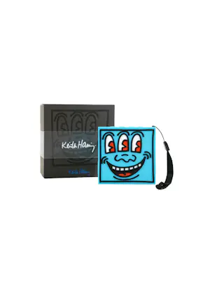 Keith Haring - ToyQube - 4" SoundQube (Blue) kopen? Bied vanaf 130!