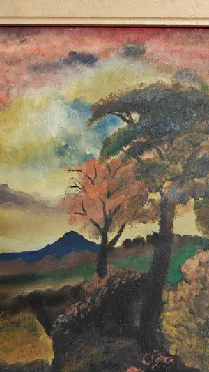 Alphonse Kiabelua - Landschap kopen? Bied vanaf 60!