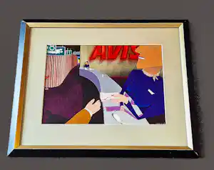 Mavis Smith - Amerikaanse schilder, auteur en illustrator - gem. techniek "AVIS" in lijst kopen? Bied vanaf 370!