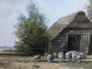 Jack van der Put - De schaapskooi. kopen? Bied vanaf 150!