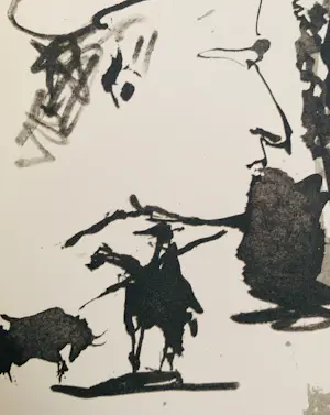 Pablo Picasso - “Toros y Toreros, Bullfighters". kopen? Bied vanaf 39!