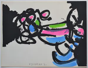 Ernst Vijlbrief - Vier handgekleurde litho’s kopen? Bied vanaf 130!