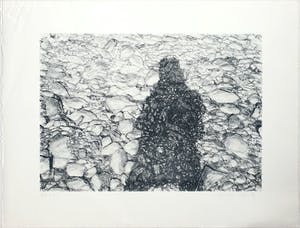 Eric de Nie - Litho: 'Zelfschaduw' kopen? Bied vanaf 55!