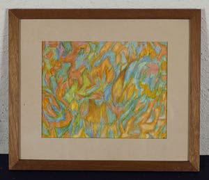 Niet of onleesbaar gesigneerd - Lot van twee ingelijste aquarellen - 1981 kopen? Bied vanaf 10!