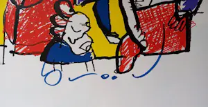 Herman Brood - zeefdruk: Family affair kopen? Bied vanaf 295!