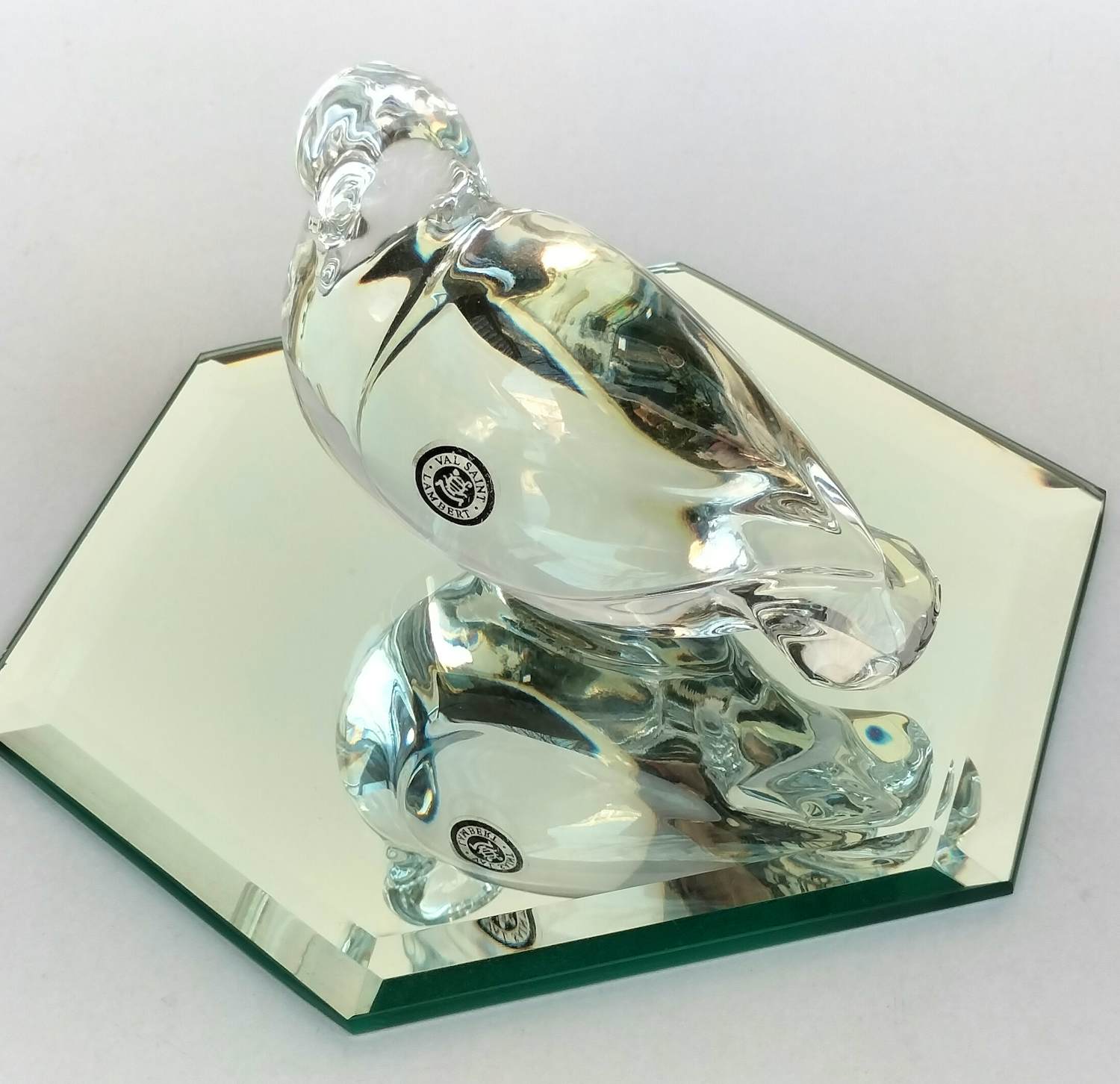 val saint lambert クリスタル　置物 Auction results of Val-Saint-Lambert | Kunstveiling.be