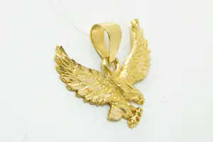 94 - 18 karaats geelgouden adelaar hanger kopen? Bied vanaf 275!
