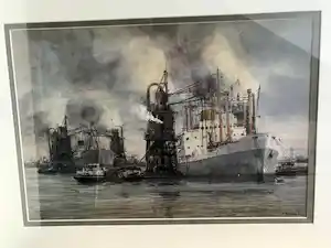 Herman Bosboom - 3 havengezichten verkocht voor € 100!