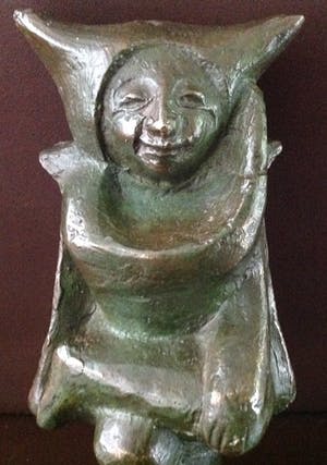 Brons (Onbekend) - Figuur Nar kopen? Bied vanaf 210!