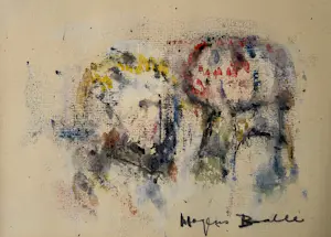 Mogens Balle - Abstracte compositie kopen? Bied vanaf 695!