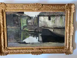 Paul van der Ven - Amsterdamse gracht verkocht voor € 110!